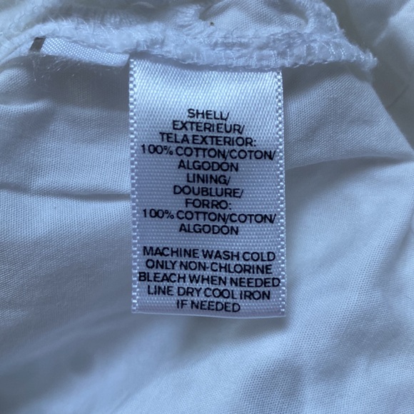 Loft Embroidered Eyelet Pencil Skirt 💗 White - Picture 14 of 14